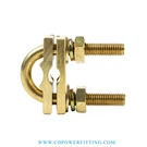 נחושת U Bolt הקרקע מהדק מוט אדמה